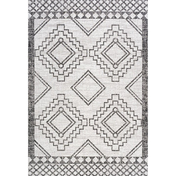 Marokko Diamond Tribal Medallion Indoor/outdoor Area Rug